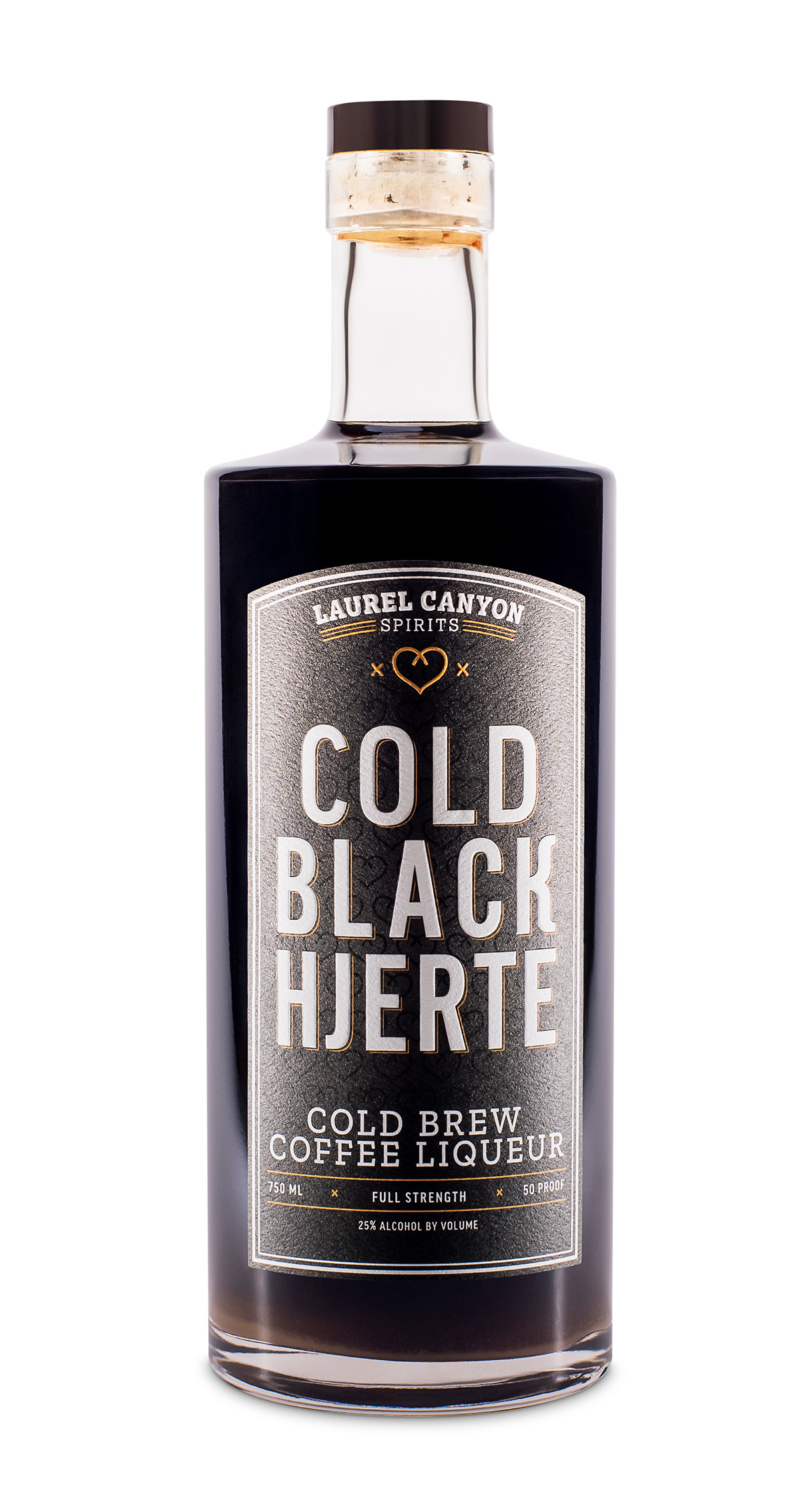 Cold Black Hjerte - Laurel Canyon Spirits